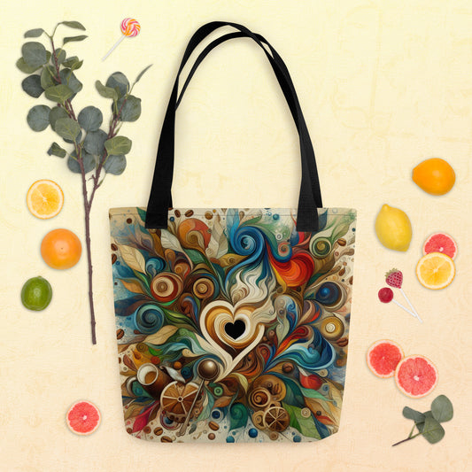 Abstract Art 4 Premium Shopping Tote bag