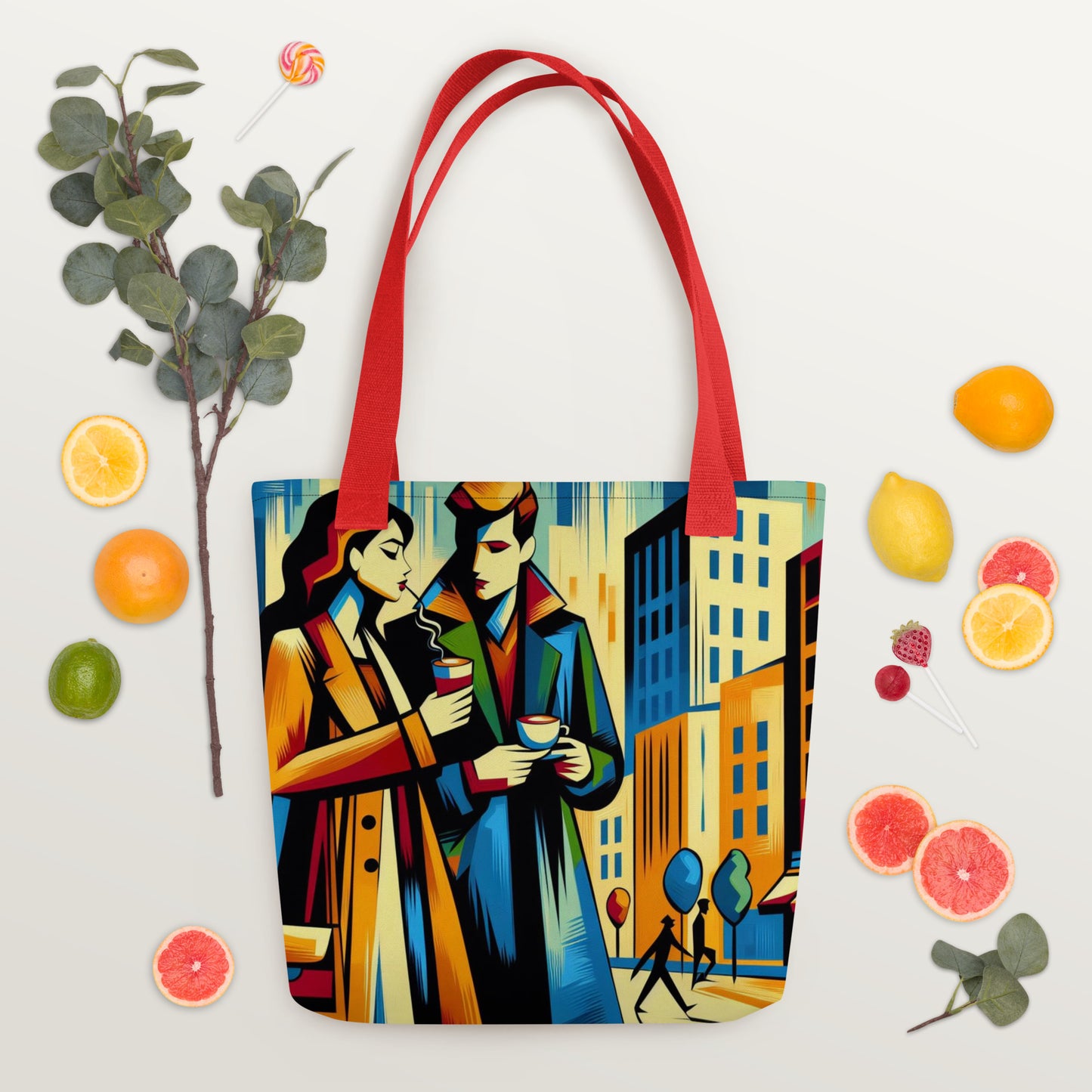 Coffee on the Go Premium Tote bag