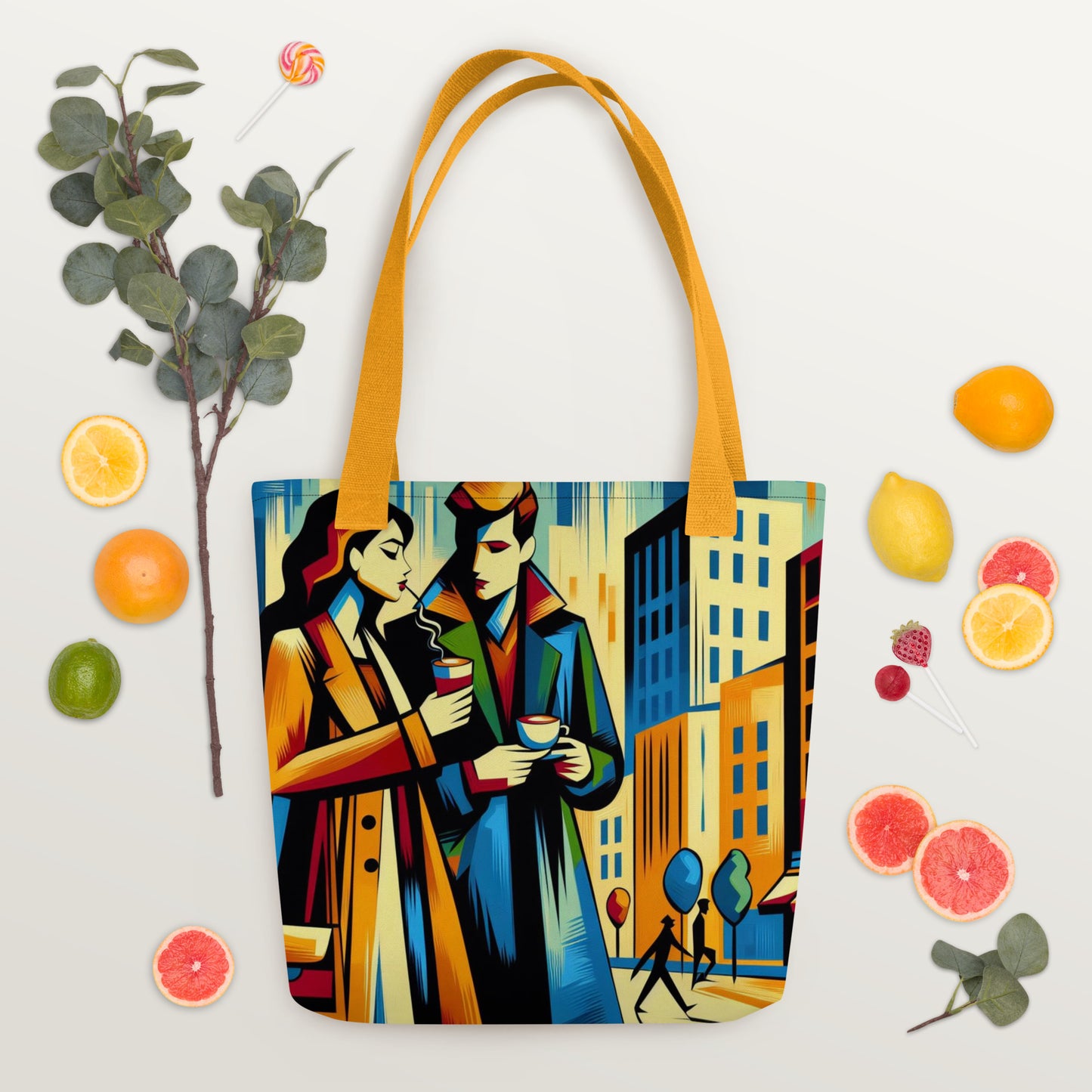 Coffee on the Go Premium Tote bag